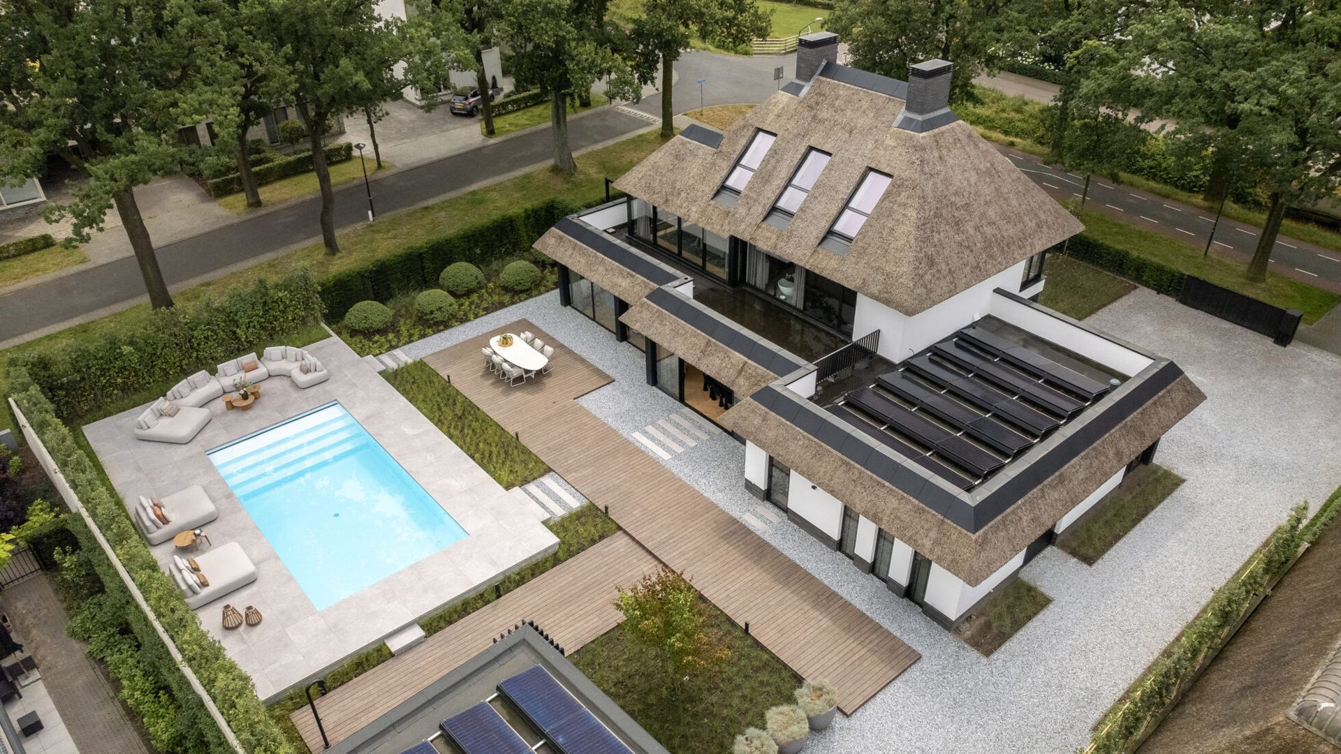 A villa-style outdoor space